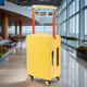 Миниатюра изображения товара Чемодан на колесах DoubleW 005# (S, желтый)
