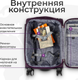 Миниатюра изображения товара Чемодан на колесах MONZA 8038# (S, фиолетовый)