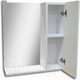 Миниатюра изображения товара Шкаф с зеркалом для ванной Гамма 09Ф8 (правый)