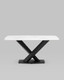 Миниатюра изображения товара Обеденный стол Stool Group Belle 160x90 / F-1450 (белый мрамор)