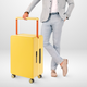 Миниатюра изображения товара Чемодан на колесах DoubleW 005# (M, желтый)