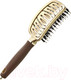 Миниатюра изображения товара Расческа Olivia Garden Expert Care Flex Boar&Nylon Bristles Gold&Brown