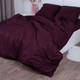 Миниатюра изображения товара Пододеяльник Milanika Бордо Евро (поплин г/к)