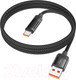 Миниатюра изображения товара Кабель Hoco U126 Type-C (1.2м, черный)