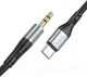 Миниатюра изображения товара Кабель Hoco UPA22 Type-C - Jack(M) 3.5mm (1м, черный)