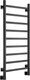 Миниатюра изображения товара Полотенцесушитель водяной Ростела Экспи Квадро V 30 40x120/9 (1/2", черный)