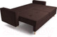 Миниатюра изображения товара Диван Mebel-Ars Белфаст (велюр шоколадный НВ-178/26)