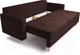 Миниатюра изображения товара Диван Mebel-Ars Белфаст (велюр шоколадный НВ-178/26)