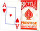 Миниатюра изображения товара Игральные карты Bicycle Prestige Rider 100% Plastic Jumbo / F44100-r (красный)