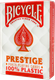 Миниатюра изображения товара Игральные карты Bicycle Prestige Rider 100% Plastic Jumbo / F44100-r (красный)