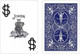 Миниатюра изображения товара Игральные карты Bicycle Prestige Rider 100% Plastic Jumbo / F44100-b (синий)