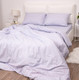 Миниатюра изображения товара Пододеяльник Milanika Светло-серый 2сп (поплин-страйп)