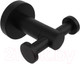 Миниатюра изображения товара Крючок для ванной Aquatek Вега AQ4002MB (черный матовый)