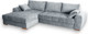Миниатюра изображения товара Диван угловой Домовой Evento 4УСПЗм (Santos Light Grey)