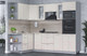 Миниатюра изображения товара Кухонный гарнитур Интерлиния Мила 1.68x2.6 левая (персидский жемчуг/персидский жемчуг/травертин серый)