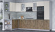 Миниатюра изображения товара Кухонный гарнитур Интерлиния Мила 1.68x3.2 левая (персидский жемчуг/дуб веллингтон/серый каспий)