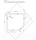 Миниатюра изображения товара Душевой поддон Акватон Калифорния 100x100 (1A740136CA010)