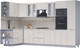 Миниатюра изображения товара Кухонный гарнитур Интерлиния Мила 1.68x3.4 левая (персидский жемчуг/персидский жемчуг/травертин серый)