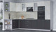 Миниатюра изображения товара Кухонный гарнитур Интерлиния Мила 1.68x3.2 левая (бетон лайт/антрацит/опал светлый)