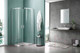 Миниатюра изображения товара Душевой уголок Aquatek 80x80 / AQ ARI RO 08020CH (хром/прозрачное стекло)