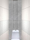 Миниатюра изображения товара Экран-дверка Comfort Alumin Group Темпо фон 73x200