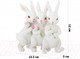 Миниатюра изображения товара Статуэтка Elan Gallery Кролики с цветами / 210135