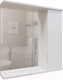 Миниатюра изображения товара Шкаф с зеркалом для ванной Mixline Лайн 70 553017 (правый, с подсветкой)