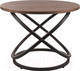 Миниатюра изображения товара Журнальный столик Signal Eos D (орех/черный)