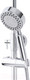 Миниатюра изображения товара Душевая система со смесителем Ekko EM2475