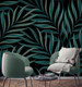 Миниатюра изображения товара Фотообои листовые Vimala Пальмовые листья на черном (270x300)
