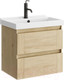 Миниатюра изображения товара Тумба с умывальником Aqwella Astrid / AST0106DD (дуб давос)
