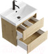 Миниатюра изображения товара Тумба с умывальником Aqwella Astrid / AST0106DD (дуб давос)