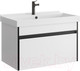 Миниатюра изображения товара Тумба с умывальником Aqwella Urban / URB0108W (белый)