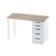 Миниатюра изображения товара Письменный стол Mio Tesoro Ингар 1/5T (дуб беленый)
