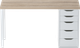 Миниатюра изображения товара Письменный стол Mio Tesoro Ингар 2/5T (дуб беленый)