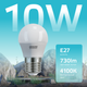 Миниатюра изображения товара Лампа Gauss Elementary Globe E27 10W 4100К / 53220