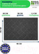 Миниатюра изображения товара Коврик грязезащитный Multy Home Contours Parquet 60x90 / EU5000264 (темно-серый)