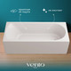 Миниатюра изображения товара Ванна акриловая Ventospa Diona 180x80 (с каркасом и экраном)