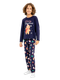 Миниатюра изображения товара Пижама детская Mark Formelle 563323 (р.116-60-54, чернильный/печеньки новогодние)