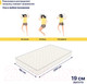 Миниатюра изображения товара Матрас Luna Level 80x200