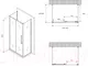 Миниатюра изображения товара Душевой уголок Abber Schwarzer Diamant AG30150MH-S50M-S50M