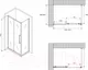 Миниатюра изображения товара Душевой уголок Abber Schwarzer Diamant AG30150MH-S60M