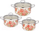 Миниатюра изображения товара Набор кастрюль Agness 934-717