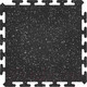 Миниатюра изображения товара Коврик для тренажера Multy Home 50x50 / EU4000028 (черный в крапинку)