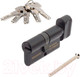 Миниатюра изображения товара Цилиндровый механизм замка Apecs SM-60-C-BLM
