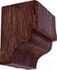 Миниатюра изображения товара Декоративный элемент ПКФ Уникс КМ16 Консоль (100x135, темный дуб)