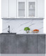 Миниатюра изображения товара Кухонный гарнитур Интерлиния Мила 17-60 (белый платинум/бетон портленд/белый гранит)