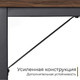 Миниатюра изображения товара Письменный стол Incube D004.100.RST  (Rustic)