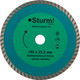Миниатюра изображения товара Отрезной диск алмазный Sturm! 9020-04-180x22-TW