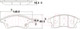 Миниатюра изображения товара Тормозные колодки CTR GK0449